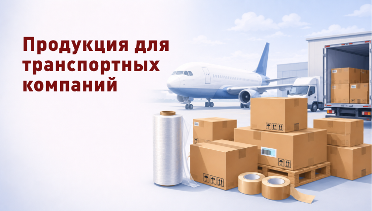 Упаковка и расходные материалы для безопасной перевозки и стабильной работы логистики от «Новопак»