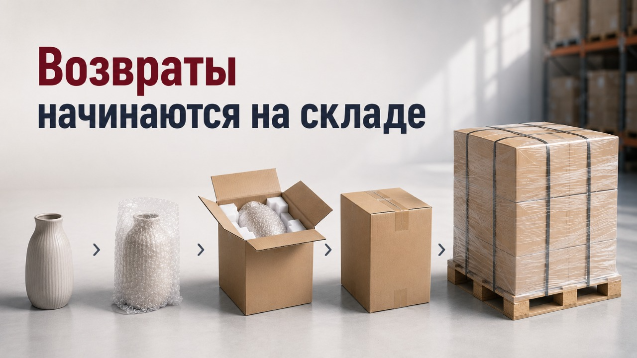 Возвраты начинаются на складе: как упаковать товар, чтобы он доехал до клиента целым